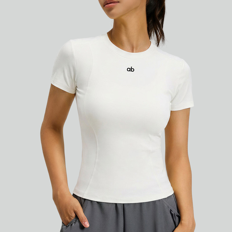 Pilates Yoga Wear - Летняя женская футболка для йоги нового