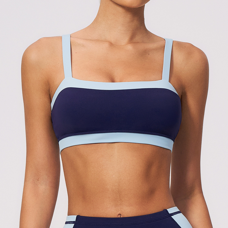 Pilates Yoga Wear - Спортивный бюстгальтер Nude Feel для женщин: