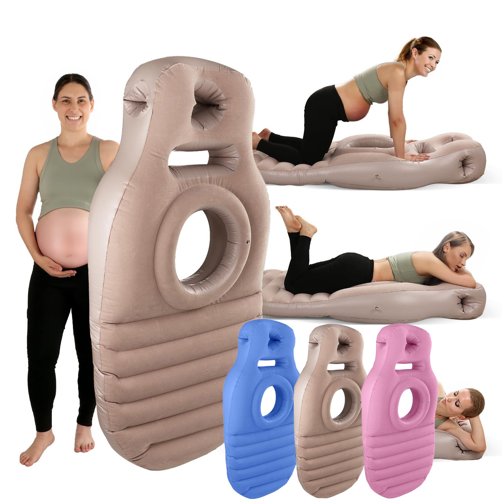 Mat Pilates Yoga - Флокированный ПВХ коврик для йоги O-типа