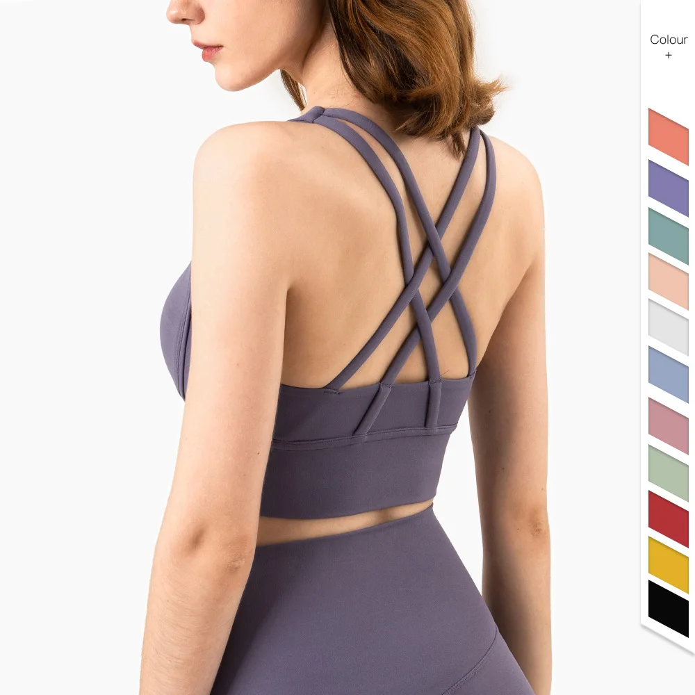 Pilates Yoga Wear - Летние модные женские спортивные бюстгальтеры с