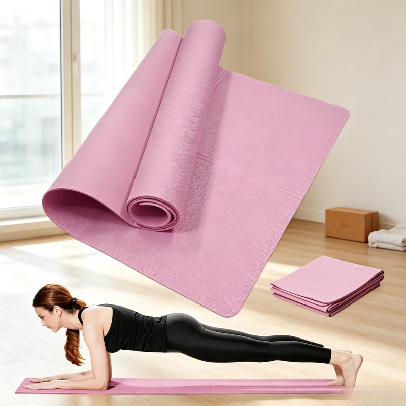 Pilates Yoga Mat Thickness - Противоскользящий коврик для йоги и фитнеса