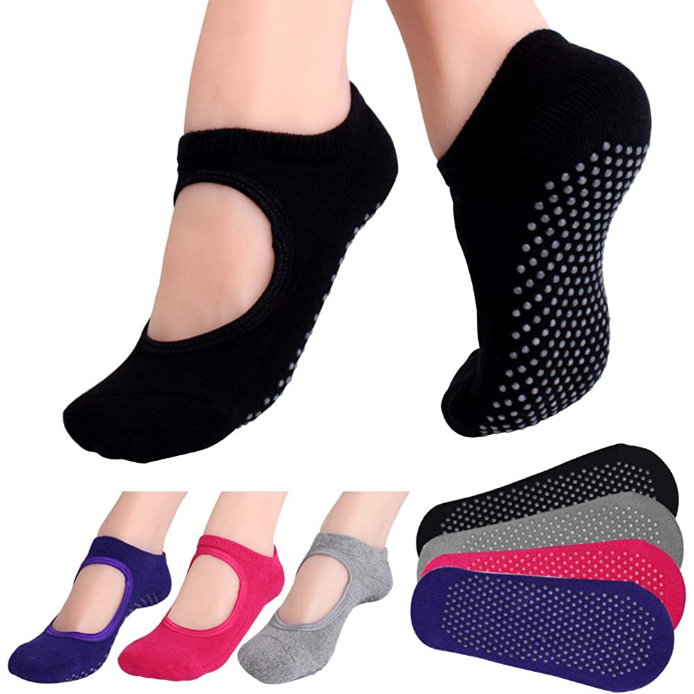 Нескользящие носки для фитнеса – обзор и цена Pilates Yoga Grip Socks
