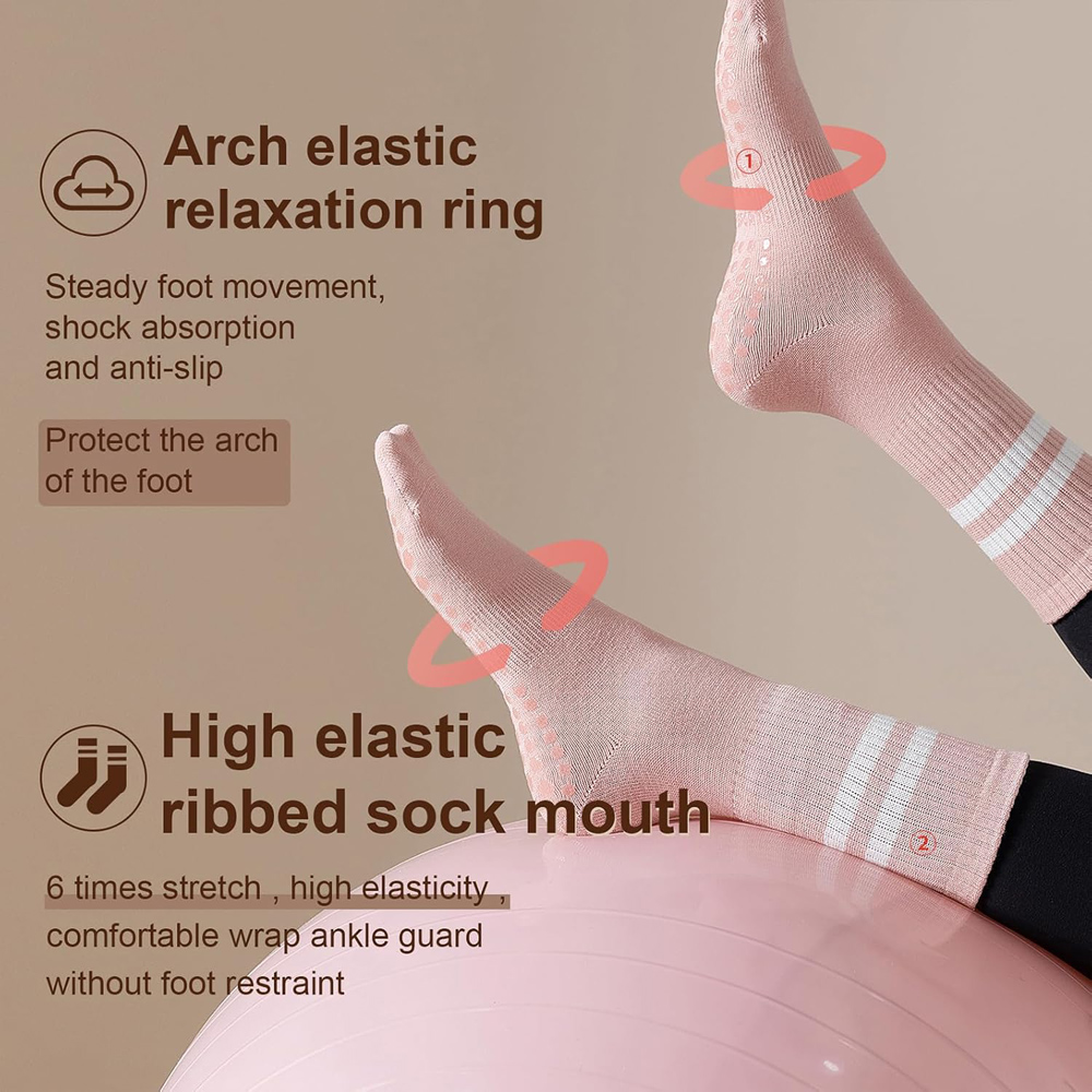 Женские носки для йоги-пилатес – обзор и цена Pilates Yoga Barre