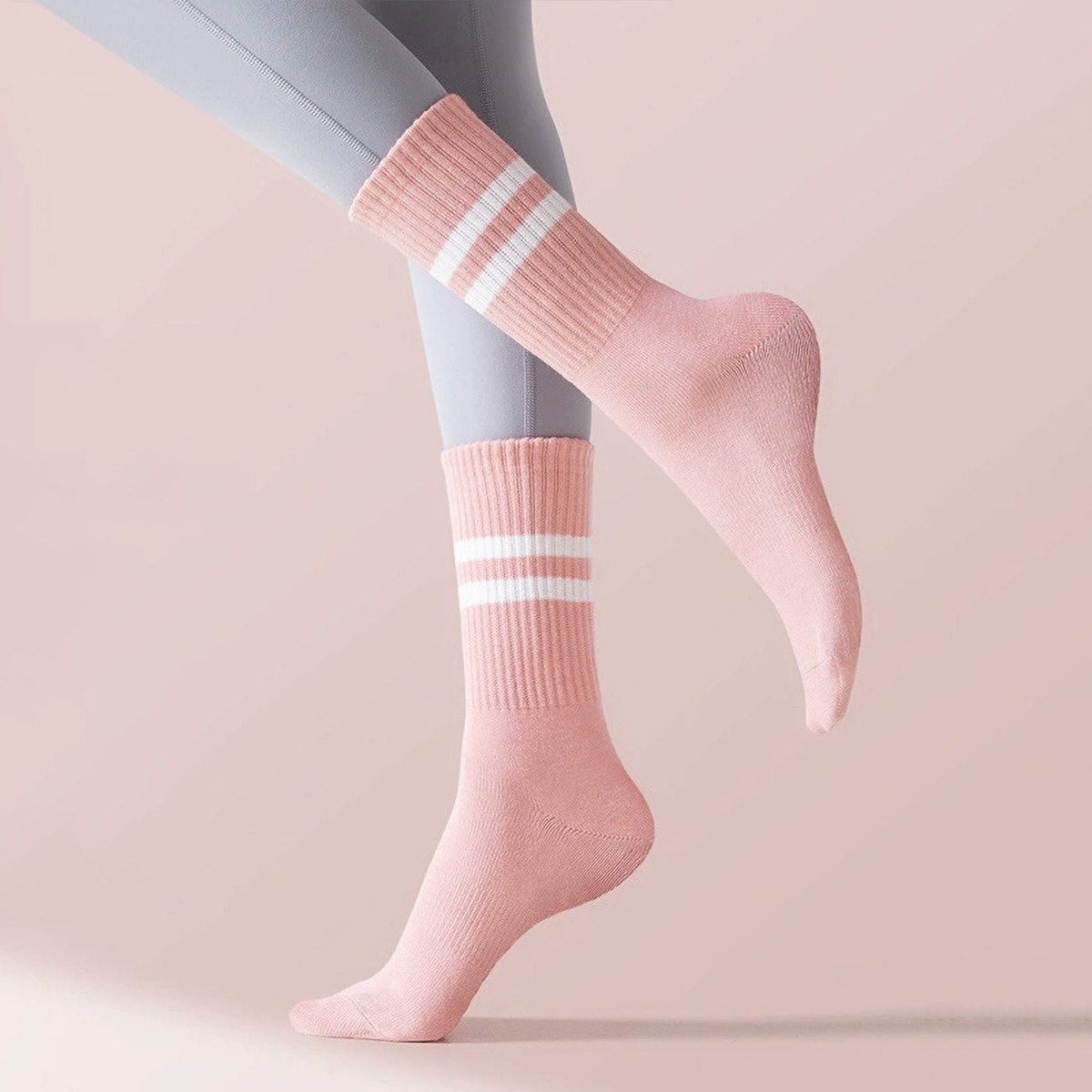 3 пары длинных носков для йоги – обзор и цена Pilates Yoga Barre