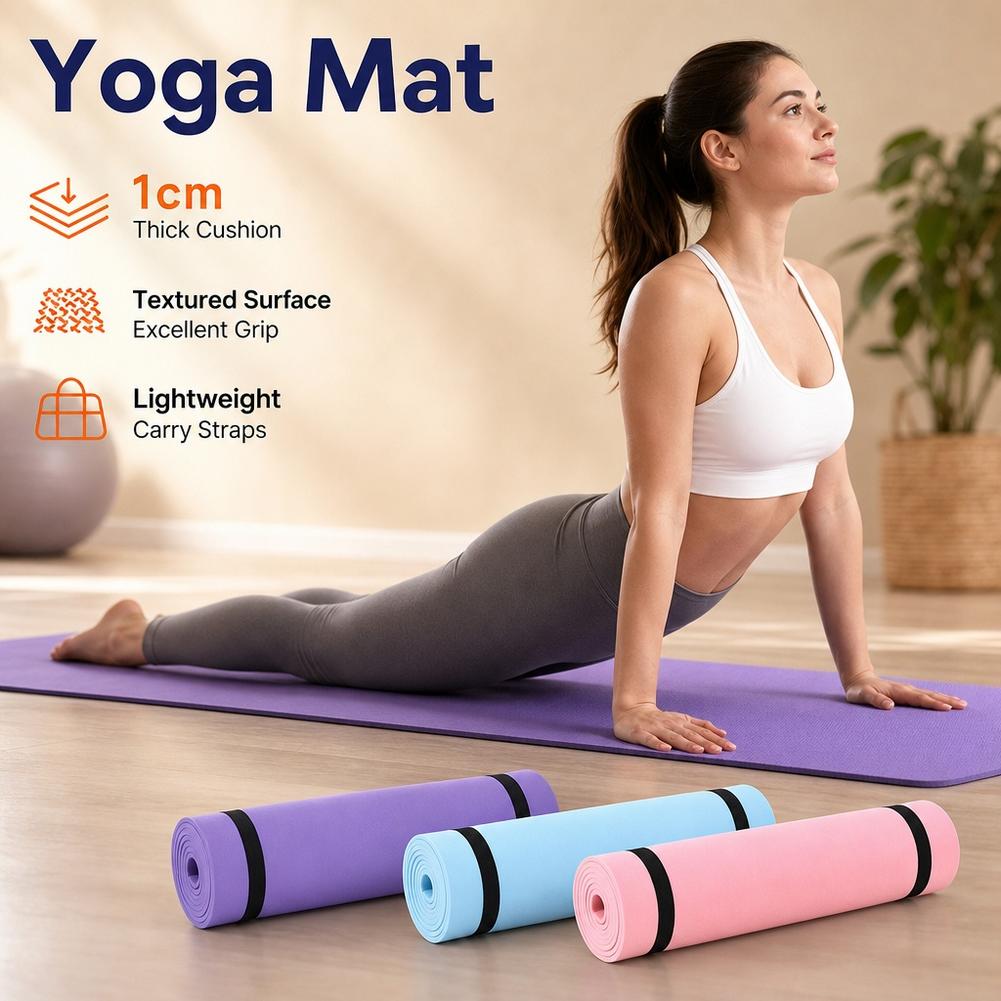 6-миллиметровый коврик для йог – обзор и цена Pilates Yoga Mat Thickness