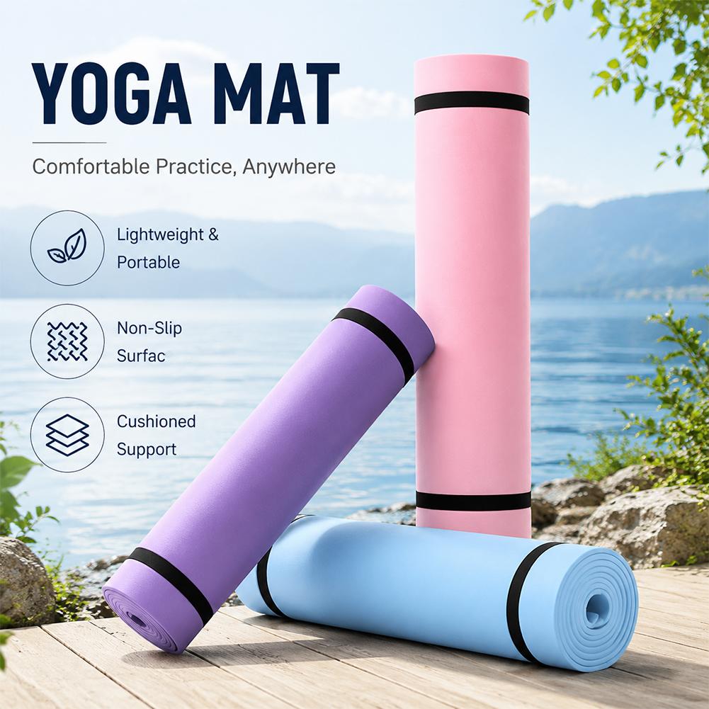 1/2 шт. толстый коврик для йог – обзор и цена Pilates Yoga Mat Thickness