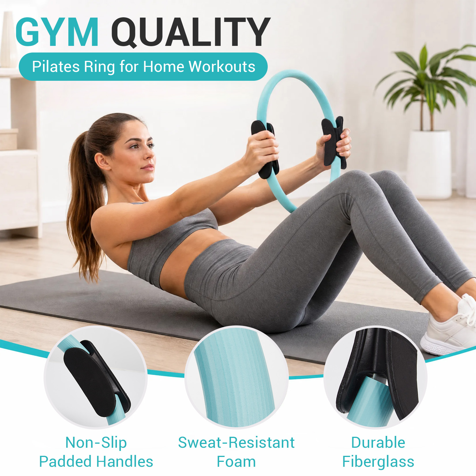 Набор для пилатеса, 6-в-1: кол – обзор и цена Pilates Yoga Barre